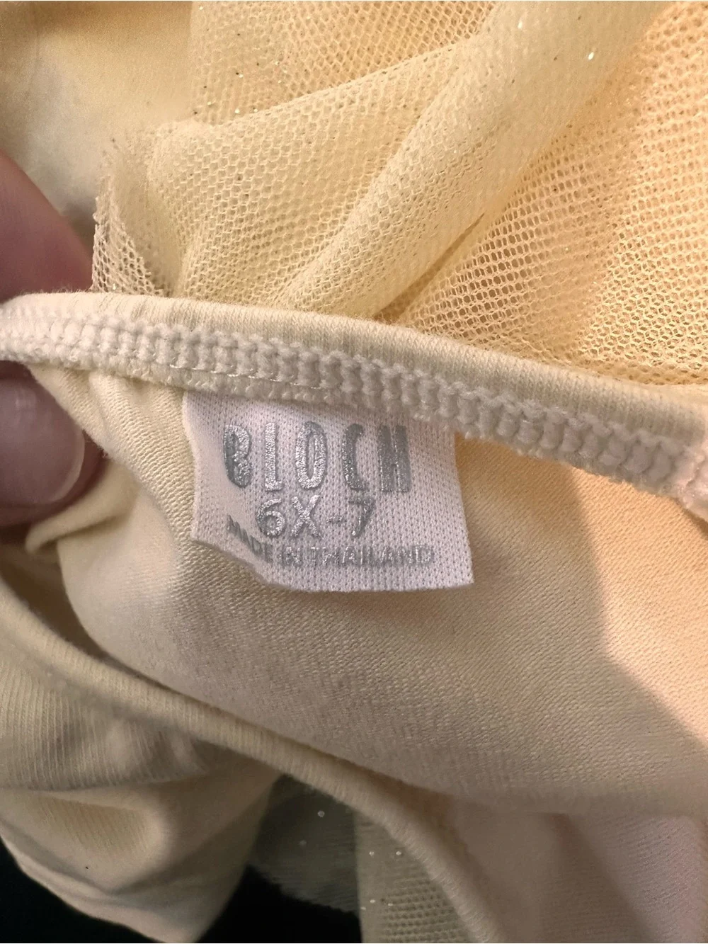Bloch Yellow Tulle Ballet Leotard Dress